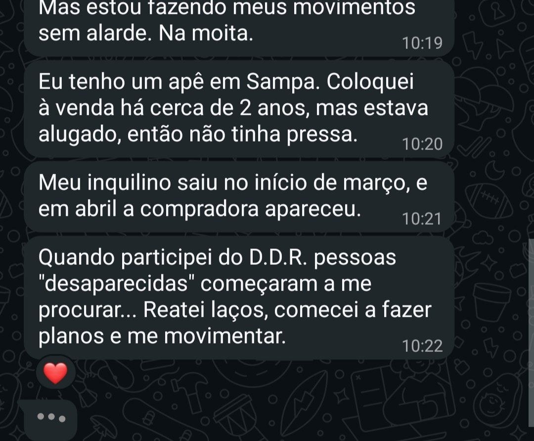 Depoimento de aluno do DDR