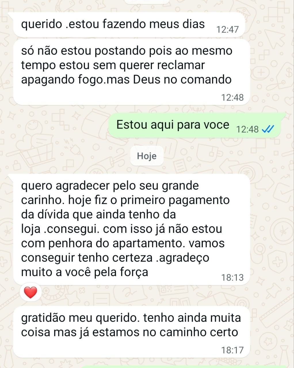 Depoimento de aluna do DDR